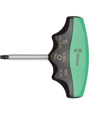 Drehmomentindikator mit T-Griff T25 x 60 mm 5 Nm - Wera