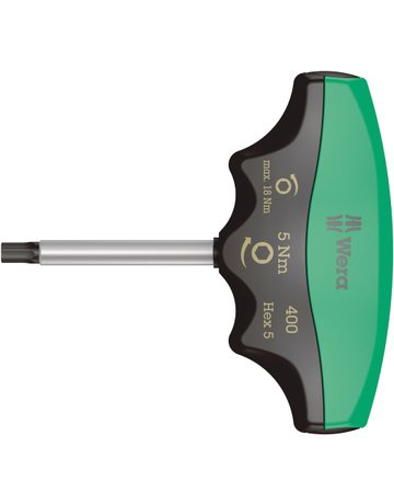 Drehmomentindikator mit T-Griff 5 x 60 mm 5 Nm - Wera