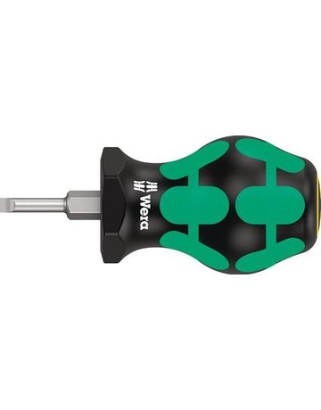 Schraubendreher Stubby Schlitz 3,5x0,6x 25 mm - Wera