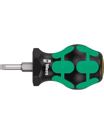 Schraubendreher Stubby Schlitz  4 x 0,8 x 25 mm - Wera