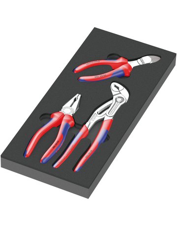 Werkzeugmodul 1/3 KNIPEX Zangen Set 1 - Wera