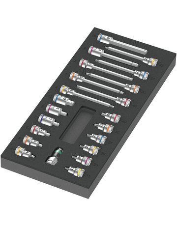 Werkzeugmodul 1/3 Zyklop 3/8"" Bitnuss S et 1 Wera