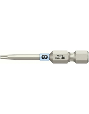 Bit zähhart 1/4"" DIN 3126 E6,3 T8 x 50 mm Haltefkt. - Wera