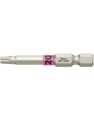 Bit zähhart 1/4"" DIN 3126 E6,3 T20 x 50 mm Haltefkt. - Wera