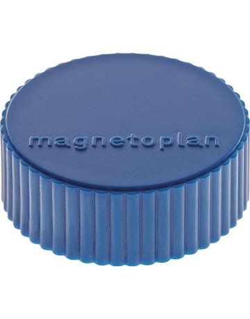 Magnet D34mm, VE 10 Stück Haftkraft 2000 g, dblau - Magnetoplan