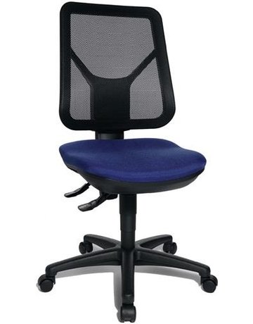 Drehstuhl Ergo Net blau/schwarz,Netzr. - n.a.