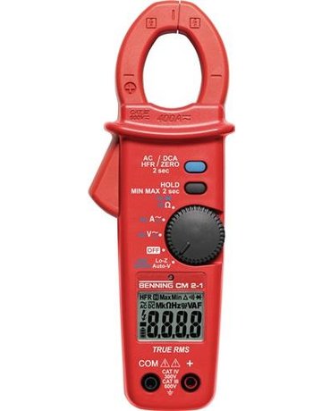 Digital-Stromzangen- Multimeter CM 2-1 B enning - BENNING