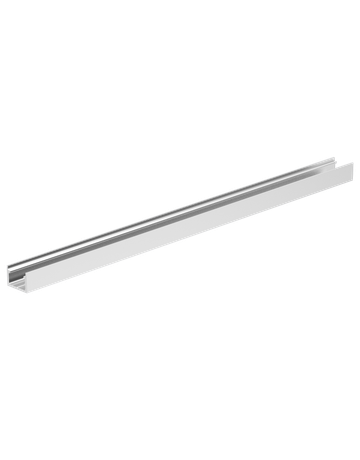 Beschlagsnut-Profil P 1380 Alu blank L= 1350 mm - GU