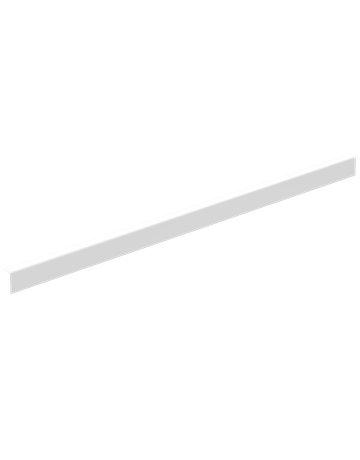 966/200 PSK Abdeckschiene P 1602 Gr. 20 Länge 2000 mm weiß - GU
