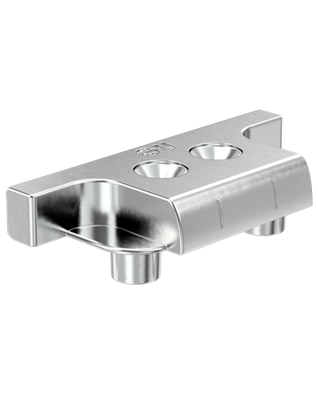 Auflaufplatte Eurofalz 24x8 mit Zentrierz. - GU