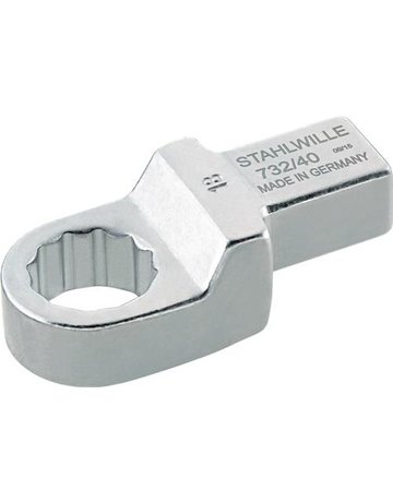 Einsteck-Ringschlüssel 27mm 14x18mm Stah lwille - STAHLWILLE