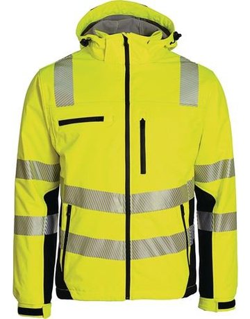 Softshelljacke, Gr. M gelb/schwarz Gr. M - n.a.