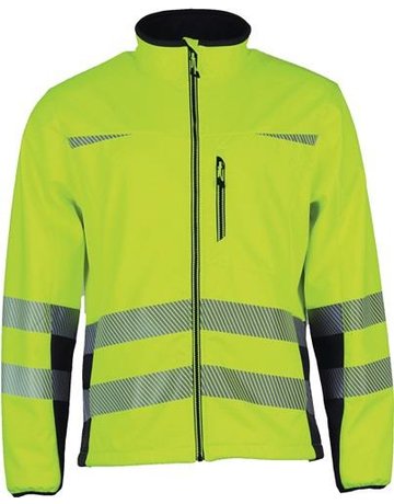 Softshelljacke, Gr. 3XL gelb/schwarz Gr. 3 XL - n.a.