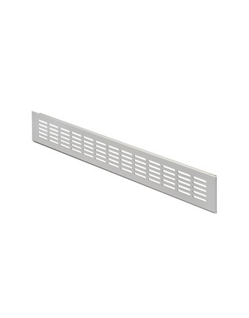Stegblech 80x300 mm, F1 Schlitzlochung 3 0x5 mm - Neutral
