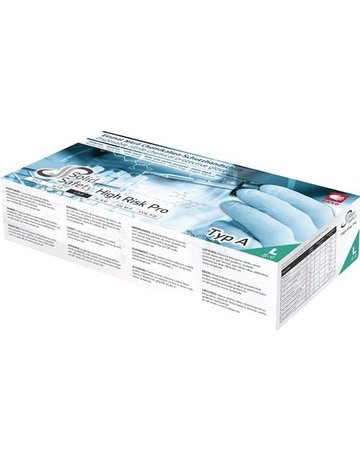 Einweghandschuhe Nitril, HIGH RISK PRO, puderfrei, Gr. XL - n.a.