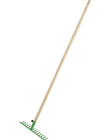 Gartenrechen 14 Zinken B= 380 mm, mit Kief ernstiel - floraworld