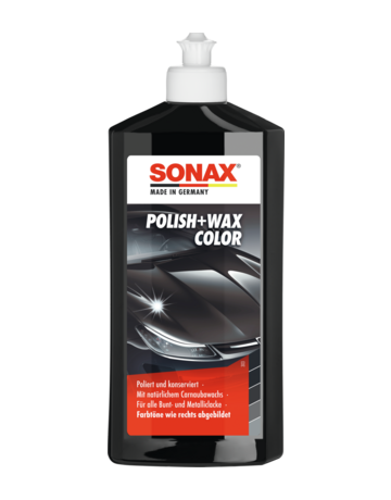 Polish+Wax Color schwarz 500 ml - SONAX