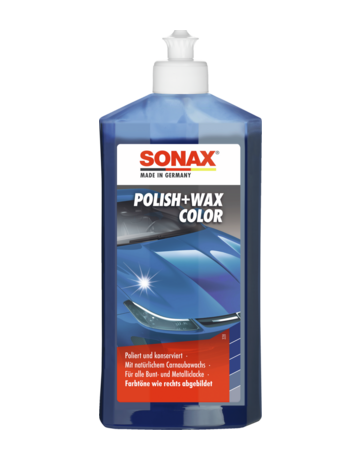 Polish+Wax Color blau 500 ml - SONAX