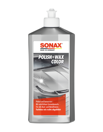 Polish+Wax Color silber/grau 500 ml - SONAX