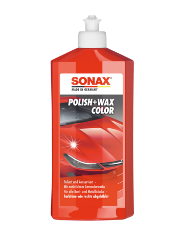 Polish+Wax Color rot 500 ml - SONAX