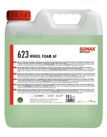 Wheel Foam AF 10 Liter - SONAX