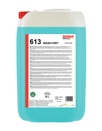 Wash+Dry -EVOLUTION- 25 Liter - SONAX