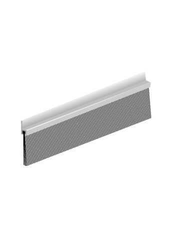Türbodendichtung alu IBS 60 250cm Bürste nh. 39mm - ELLEN