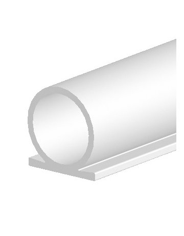 Omega-Dichtung selbstklebend Rolle à 25 mtr schwarz - ELLEN