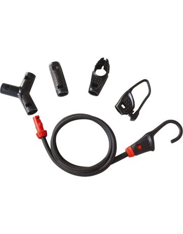 AV - Spanngummi-Set, SB15 EK DFNLIGBES, mit Metallhaken, schwarz - ABUS - 1