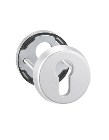 Schutzrosetten-Satz 6633 rd,12mm,ES0/PZ,F1 eloxiert ,TS65-68 - edi - 1