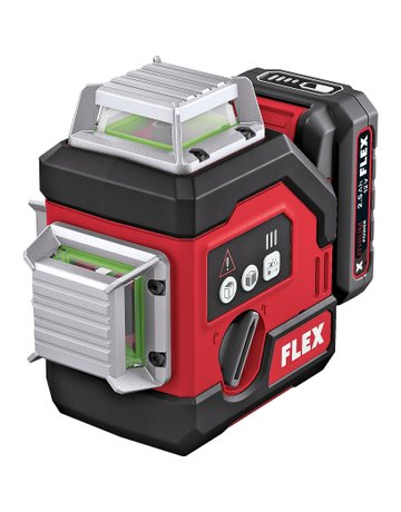 Laser Kreuzlinien- ALC 3/360-G/R 12 Set - Flex - 1