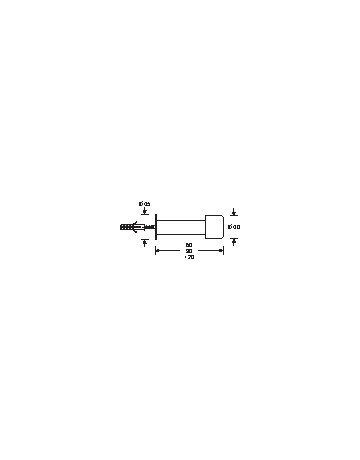 FSB Wand-Türstopper 38 3880, Aluminium - FSB - 2