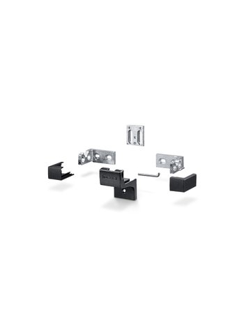RWA-Konsolensatz, für Ketten antr., Slimchain, A, DL-R, Aluminium, RAL 9005 lackiert - GEZE - 1