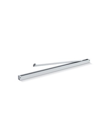 GEZE Rollenschiene Slimdrive EMD BS,710mm,silberfarbig eloxiert - 1
