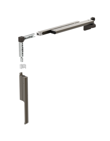 Karton OL Ventus F 200 UC5 Dunkelbronze eloxiert - GU - 1