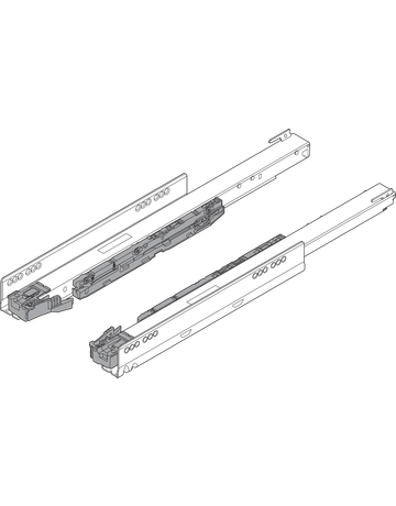 LEGRABOX Korpusschiene mit BLUMOTION S - Blum - 2