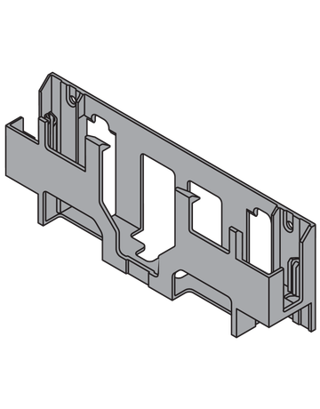 SERVO-DRIVE Netzteilhalterung, Wandmontage, weissgrau - Blum - 2