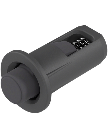 SERVO-DRIVE Distanzpuffer Ø 5mm tiefgrau Blendenspalt 2.6 mm, einbohren - Blum - 1
