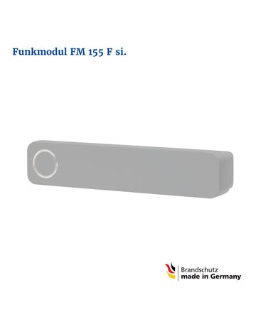 Funkmodul 155, silber FM 155 F si - Hekatron - 2