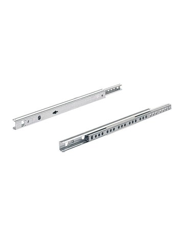 Möbel-Kugelauszug KA 1730 Nutmaß 17x10mm für Holzschubkasten Länge 155 - 210 mm - Hettich