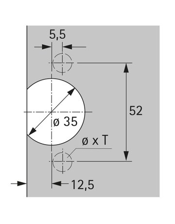 HETTICH Scharniertopf Selekta Pro 2000, Zinkdruckguss - Hettich - 2