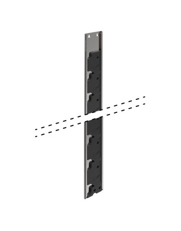 Stahlschubkasten -Verriegel.stange,eins.,rechts Stop Control Plus 1067396, L 777 - Hettich - 1