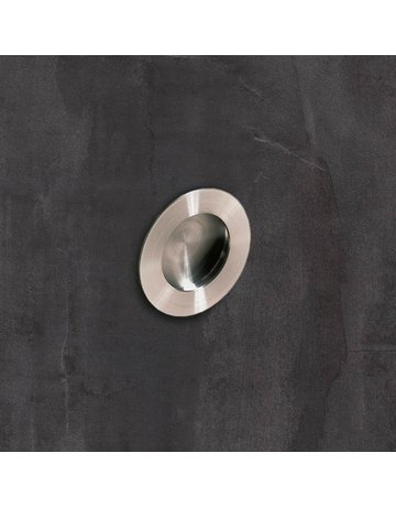 Möbel- Muschelgriff, Aboa, 9070138, Durchmesser 65mm, Höhe 14mm, rund, edelstahl - Hettich - 2