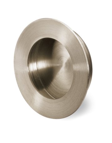 Möbel- Muschelgriff, Aboa, 9070138, Durchmesser 65mm, Höhe 14mm, rund, edelstahl - Hettich - 1