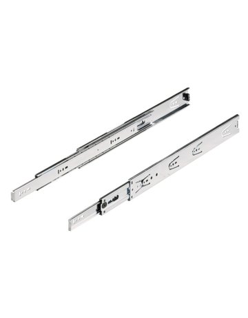 Kugelauszug KA 5632, 12,7 mm Einbaubreite, 300 mm, verzinkt, passiviert, blau passiviert - Hettich - 1
