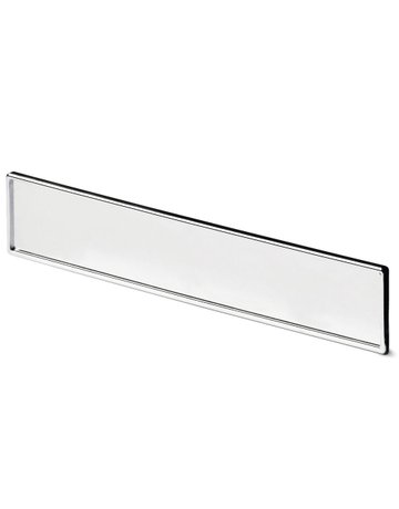 Muschelgriff- Dekorelemente, Touch-in 9086697, Breite 151,5mm, Höhe 28,7mm, Zink verchromt - Hettich - 1