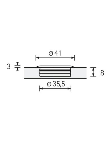 HETTICH Muschelgriff Borgoa, Zink - Hettich - 9