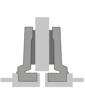 HETTICH Topfscharnier Intermat 9924, Zinkdruckguss/Stahl - Hettich - 3