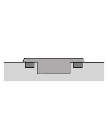 Möbel-Topfscharnier,110°,Kröpf.0mm Sensys 8645,9073644,vorlieg.,vernickelt - Hettich - 4