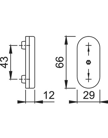 Griffloch-Verdeckrosette U26SV - HOPPE - 2
